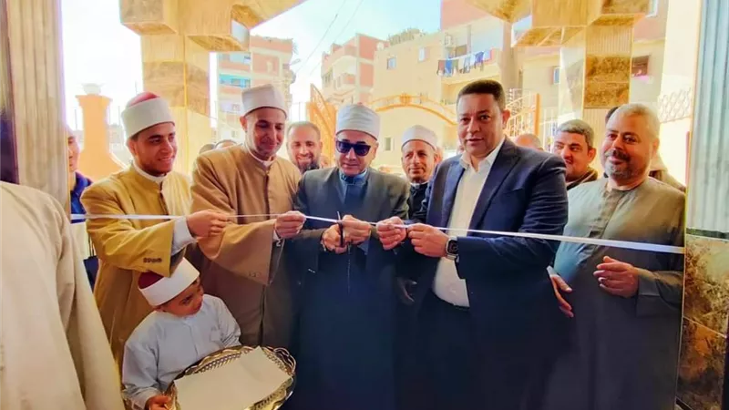 إفتتاح 4 مساجد جديده بالقليوبية ..صور