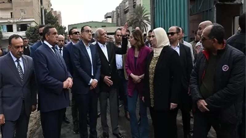 رئيس الوزراء: الدولة تتحمل تكلفة إعادة الوضع كما كان قبل حريق ستوديوهات الاهرام