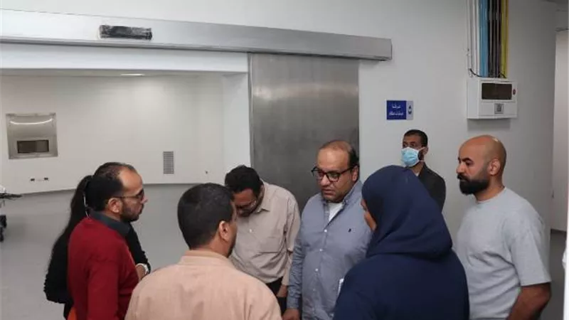 لجان المديرية تكثف جهودها لتشغيل مستشفى نجع حمادى العام