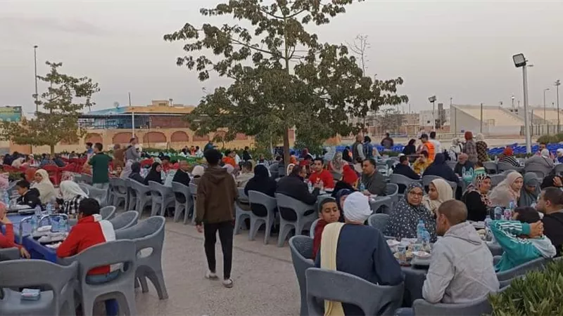 إفطار جماعي ل 1000 طفل وأسرهم ببني سويف