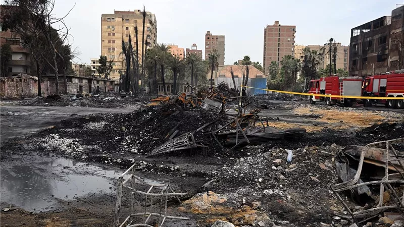 محافظ الجيزة: توجيهات رئاسية عاجلة بشأن حريق ستوديو الأهرام