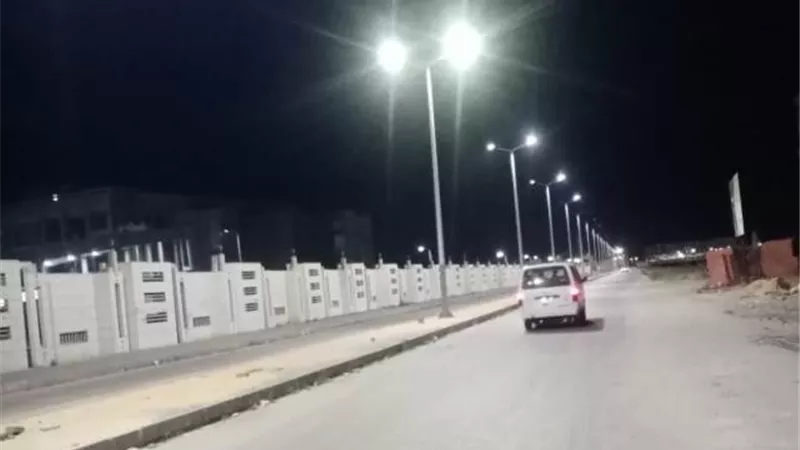 جهاز دمياط الجديدة يعلن عن أحدث أعمال الكهرباء فى المدينة.. صور