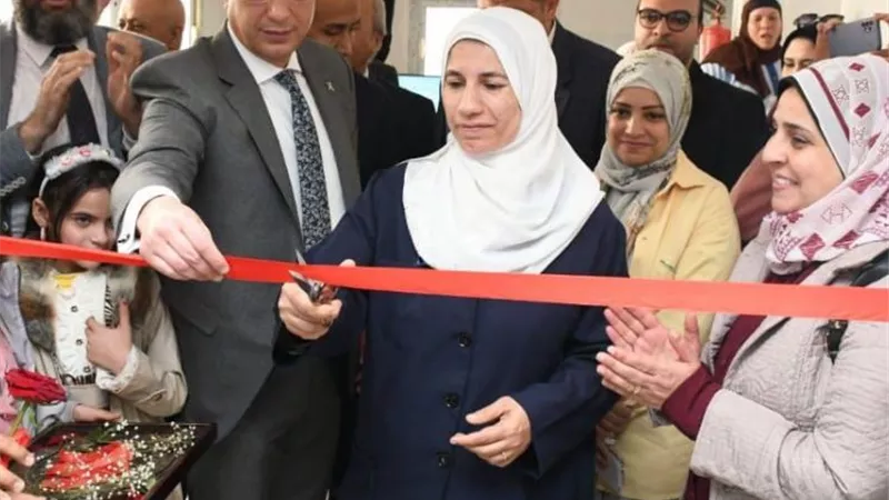 أفتتاح توسعات وحدة الغسيل الكلوي بمستشفى سنورس المركزي