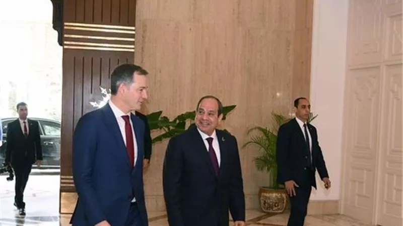 الرئيس السيسي ورئيس الاتحاد الأوروبي يتفقان على ضرورة وقف إطلاق النار في غزة