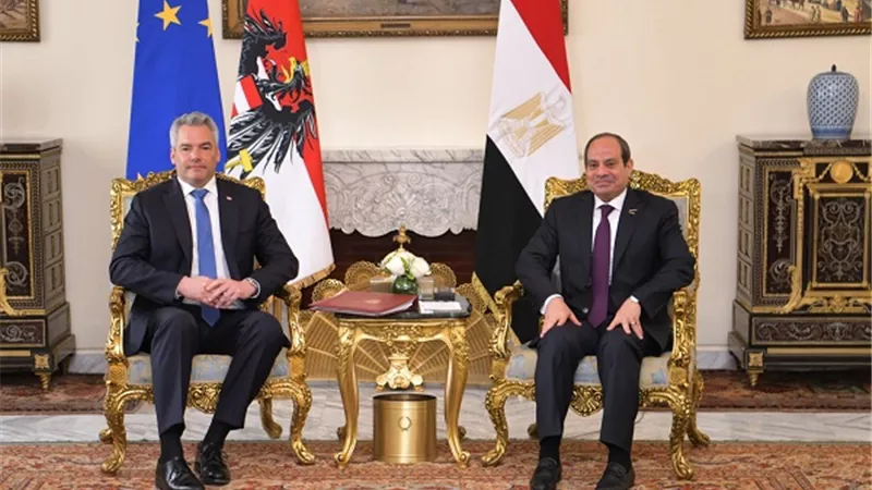 الرئيس السيسي والمستشار