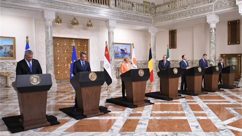 نص كلمة الرئيس السيسي في القمة المصرية الأوروبية بقصر الاتحادية
