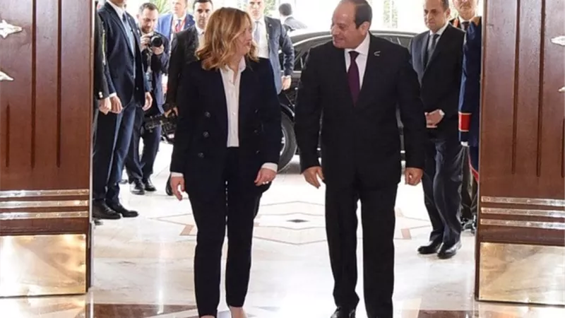 السيسى يستعرض مع رئيسة وزراء إيطاليا جهود وقف إطلاق النار بغزة وسبل تعزيز التعاون مع مصر
