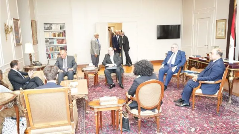 وزير الخارجية يستقبل المبعوث الأمريكي الخاص للسودان