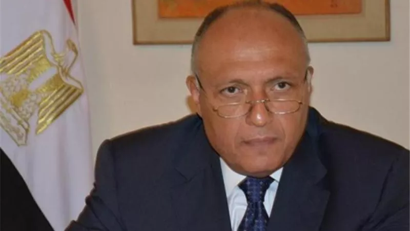 شكري: أي عملية سياسية بالسودان يجب أن تشمل كافة الأطراف الوطنية