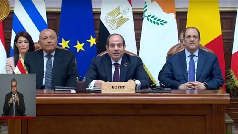 الرئيس السيسى : نسعى إلى تحقيق مزيد من الزخم في العلاقات المصرية الأوروبية