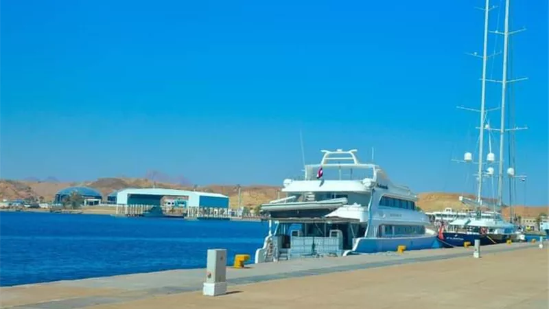 اغلاق ميناء شرم الشيخ البحرى لسوء الأحوال الجوية