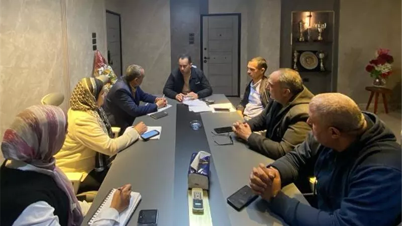 أسباب اجتماع قيادات جهاز دمياط الجديدة ومسئولى شركة الكهرباء صور