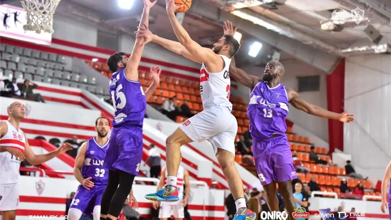 الزمالك يفوز علي المصرية للاتصالات 89 - 64 في دوري السوبر للسلة