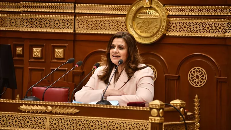 وزيرة الهجرة بمجلس الشيوخ:تم إجلاء نحو ١٠ آلاف من الجالية المصرية بالسودان