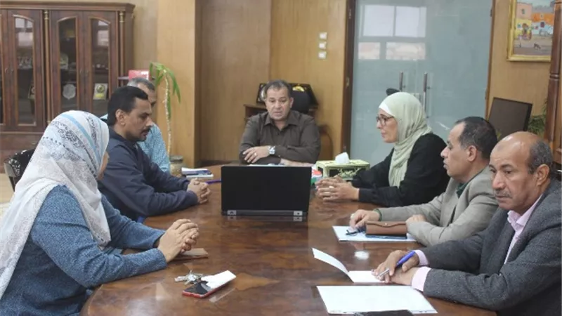 عكاوي يبحث الاستثمار الامثل للموارد البشرية بالجامعة