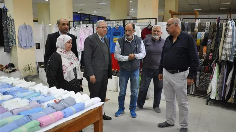 انطلاق المهرجان الخيري الرابع لموظفي جامعة حلوان