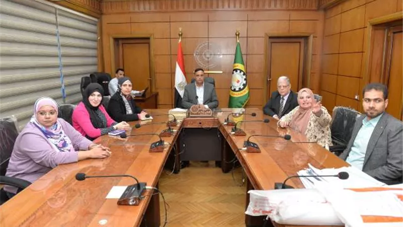وفد الهيئة العامة للتخطيط العمرانى ناقش مشروع الحصر بالدقهلية