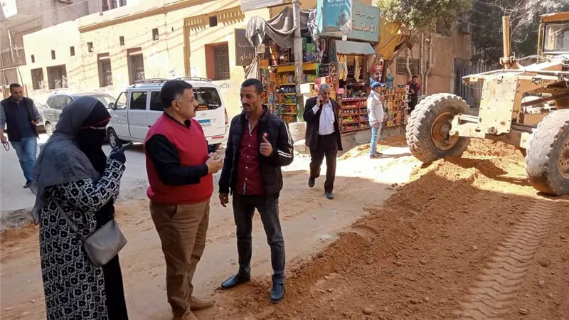 ازالة فورية لـ 8 حالات تعدٍ على الاراضي الزراعيه بمركز المنيا