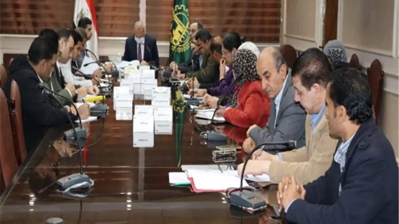 الهجان يبحث تنفيذ التعاون بين وزارة الري ومحافظة القليوبية