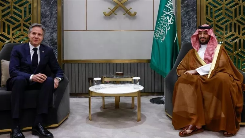 بلينكن: مباحثات السعودية تناولت الأزمة الإنسانية في غزة