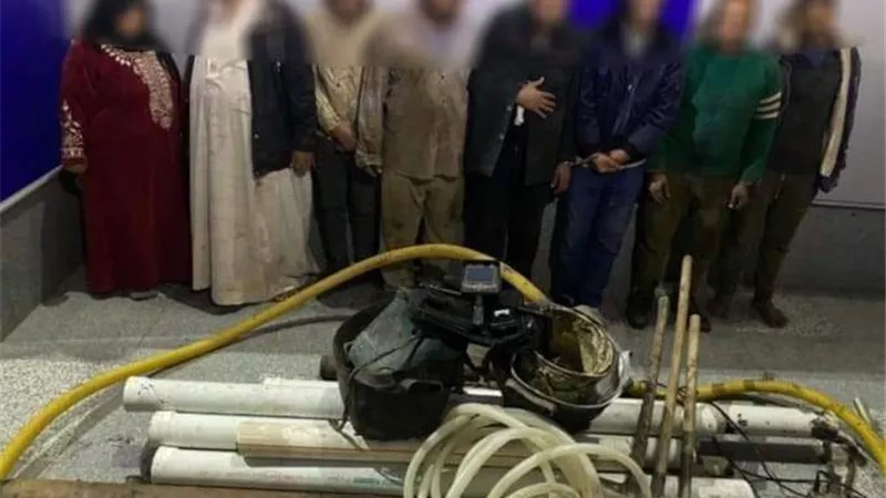 ضبط 8 أشخاص بتهمة التنقيب عن الآثار فى الشرقية