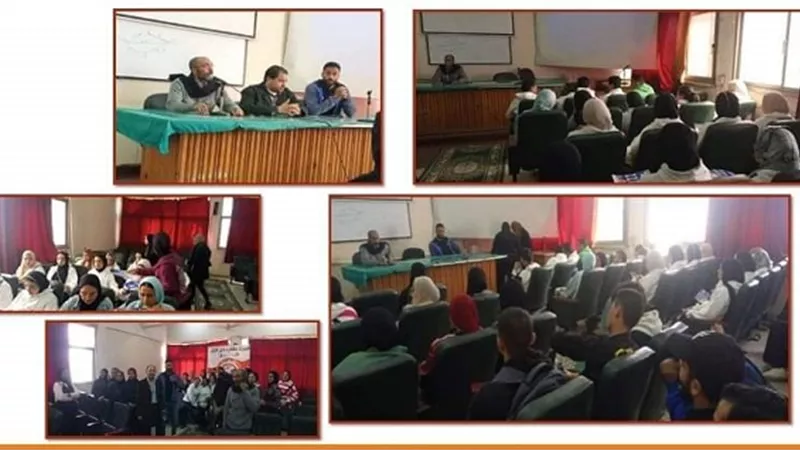 ندوة توعوية لطلاب كلية الآداب بجامعة الزقازيق