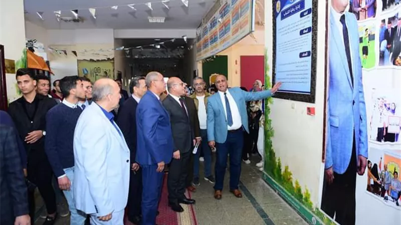 ٥٠٠ عمل إبداعي متميز ينفذه طلاب كلية التربية بجامعة سوهاج