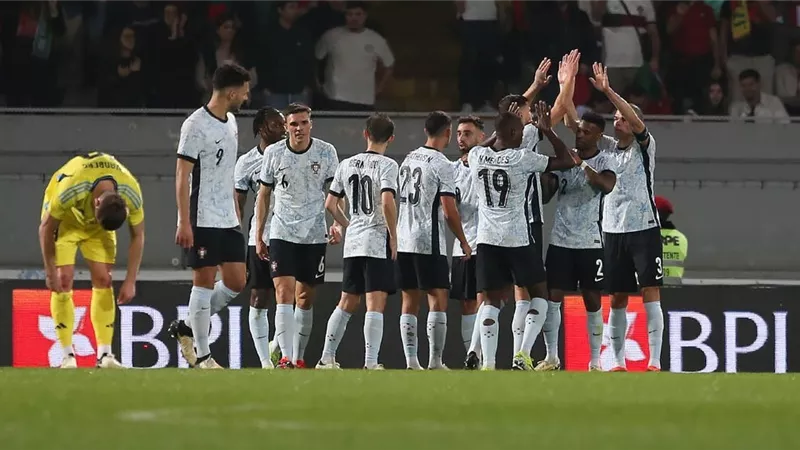 البرتغال تكتسح السويد بخماسية ودية