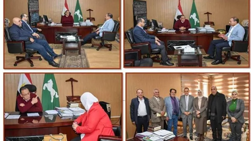 محافظ الشرقية يلتقي نواب البرلمان