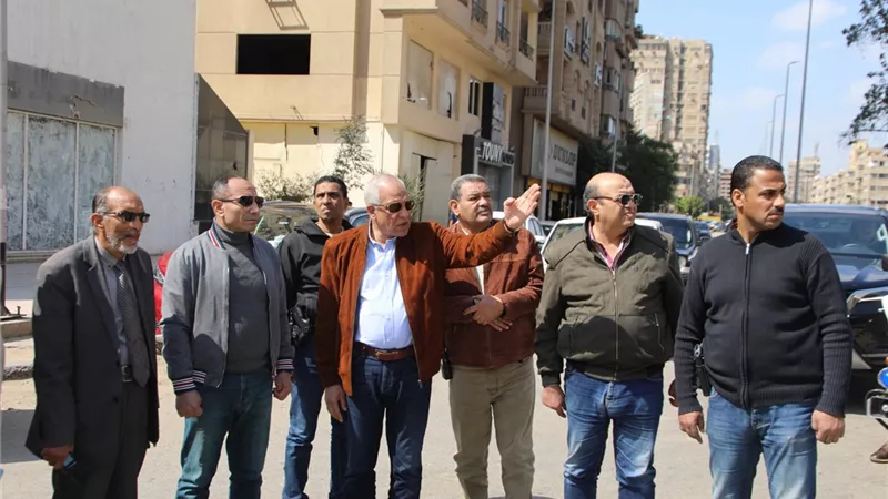 محافظ الجيزة يتفقد رفع كفاءة شوارع بالعجوزة وجنوب