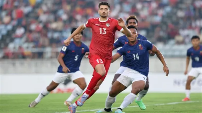 سوريا تتعادل مع ميانمار 1/1 فى تصفيات آسيا لمونديال 2026..فيديو
