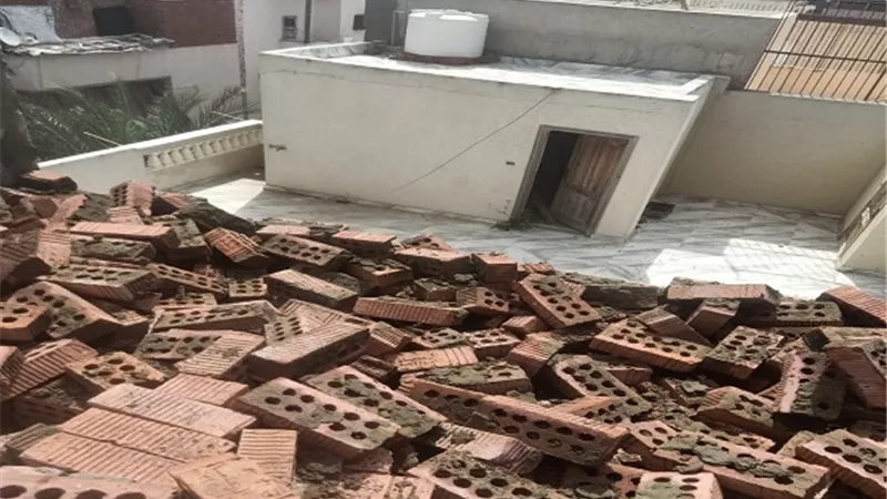 جهاز دمياط الجديدة يشن حملات إزالة مخالفات البناء