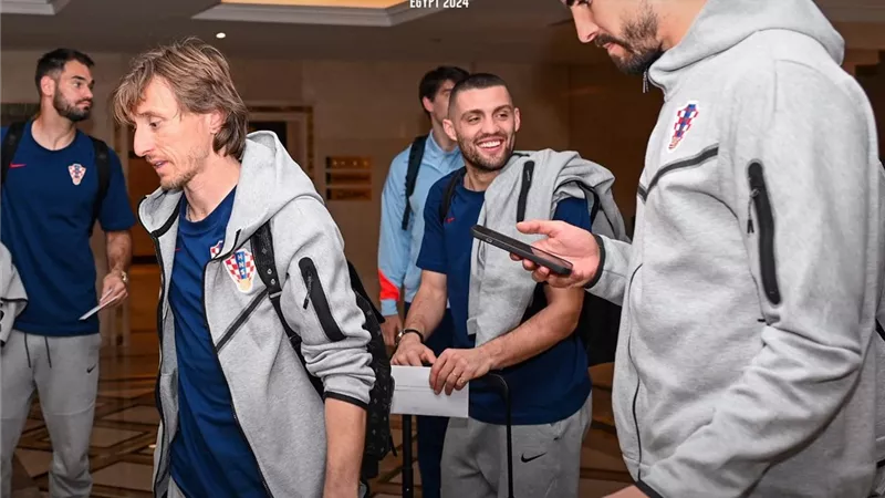 منتخب كرواتيا يصل القاهرة للمشاركة في بطولة كأس عاصمة مصر
