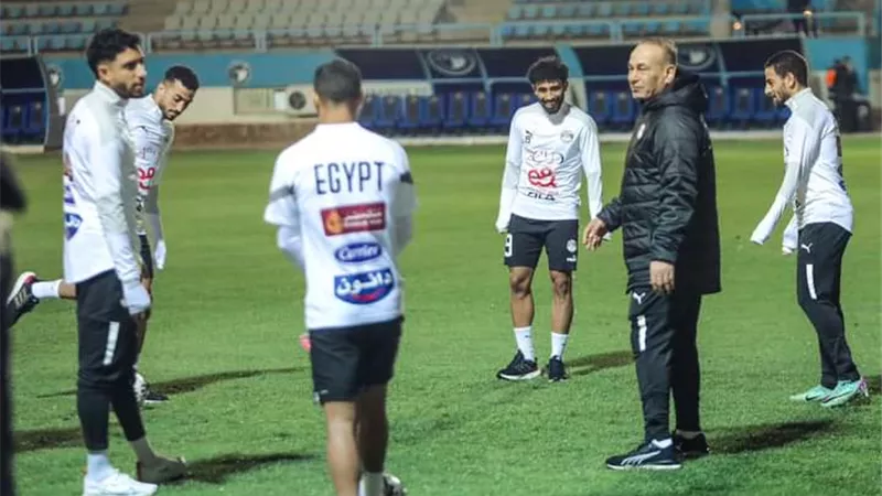 المنتخب يواصل استعداداته لمواجهة كرواتيا في نهائي كأس العاصمة.صور