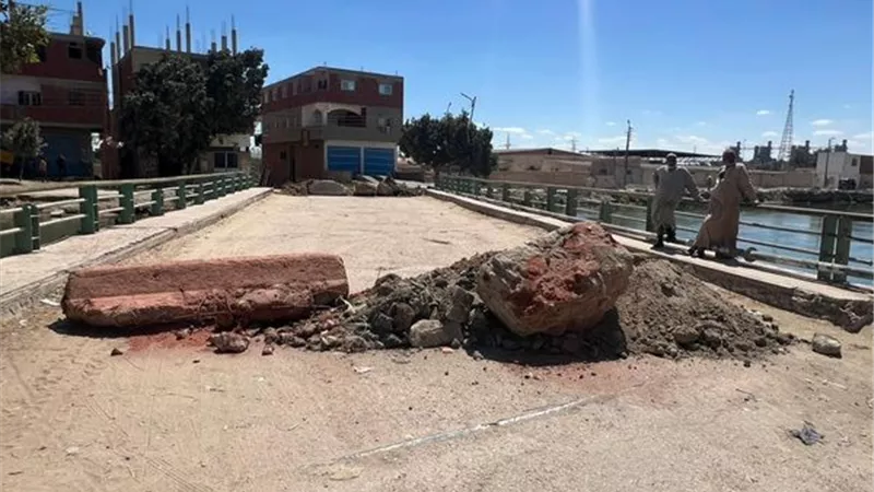 إحلال وتجديد كوبرى أبو سلطان في الإسماعيلية