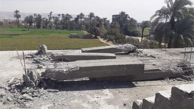 إستمرار التصدى لمنع مخالفات البناء وتنفيذ 3 حالات إزالة بسوهاج