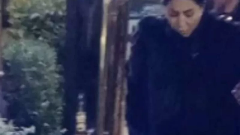 اول ظهور لـ وفا ء عامر بعد حريق لوكيشن 