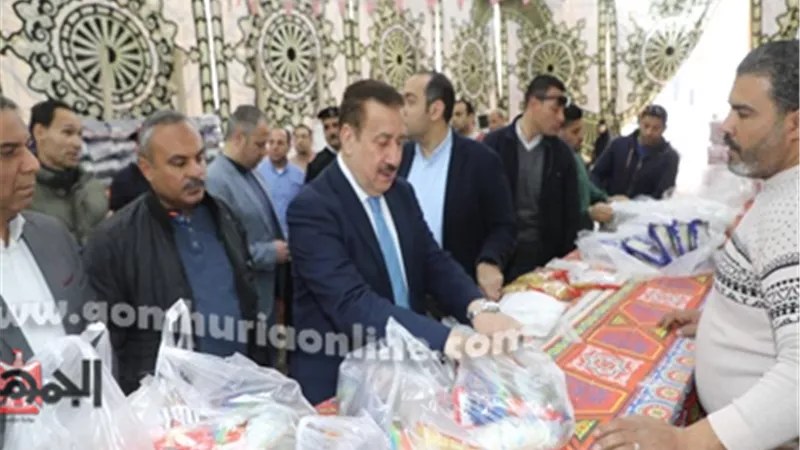 محافظ المنوفية : ضخ 72 طن سكر بسعر 27 جنيه للكيلو