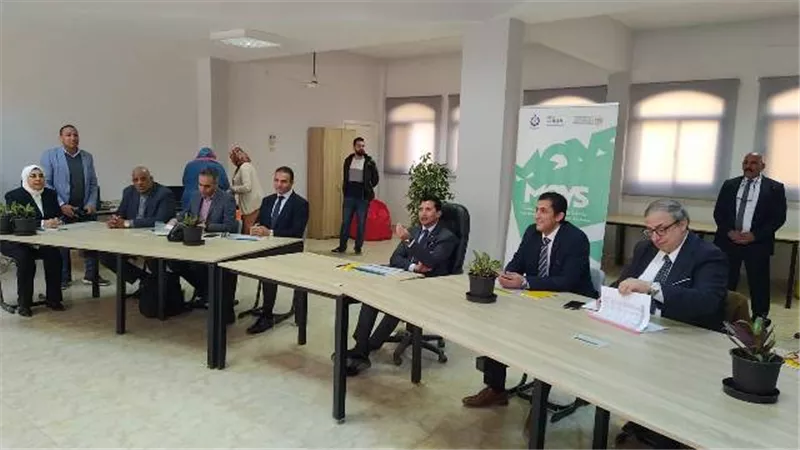 صبحى يشهد أعمال لجنة التحكيم لحاضنة الأعمال التكنولوجية الرياضية