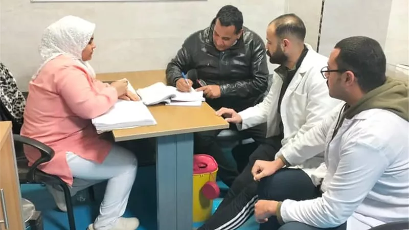 تكثيف الحملات المفاجئة على مستشفيات دمياط في ليالي رمضان
