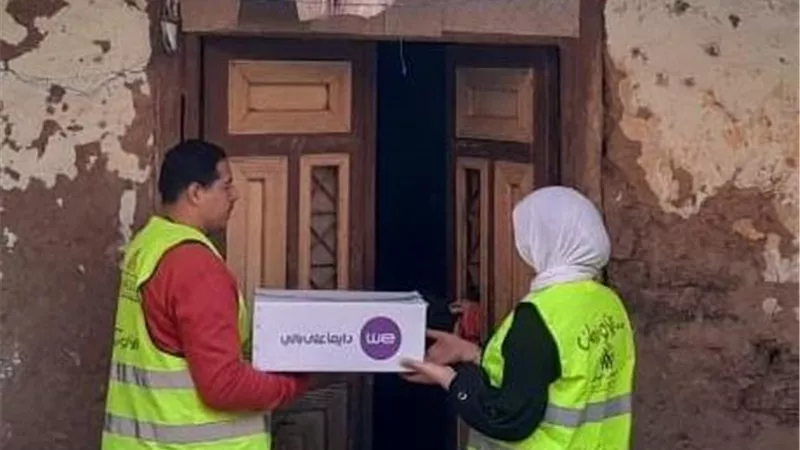 تكثيف الجهود لتوزيع كراتين المواد الغذائية بالدقهلية