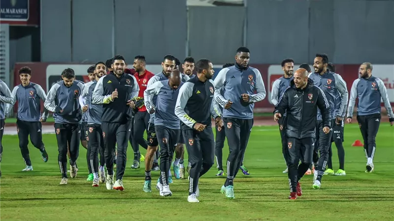الأهلي يواصل تدريباته استعدادًا لمواجهة سيمبا التنزانى بدورى الأبطال