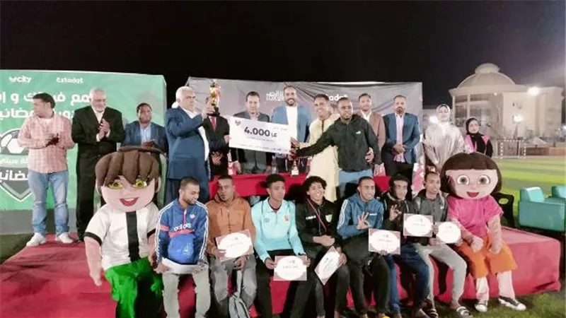 رئيس جهاز طيبة الجديدة يعلن عن تفاصيل نهائى الدورة الرمضانية صور