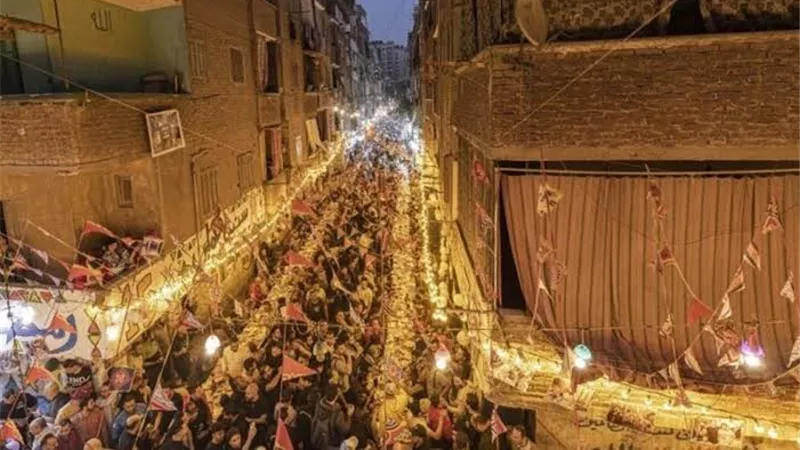 الجمهورية أونلاين داخل بيوت أهالي المطرية بعد الإفطار الجماعي