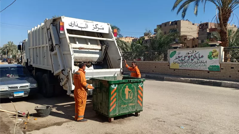 محافظ أسيوط: رفع 455 طن قمامة خلال حملات نظافة