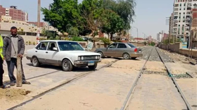 فتح مزلقان الشهداء بالإسماعيلية بعد إعادة تطويره