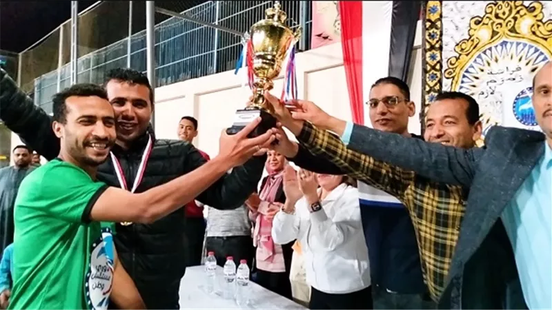منتخب القرنة يحصد بطولة مستقبل وطن الرمضانية بالأقصر