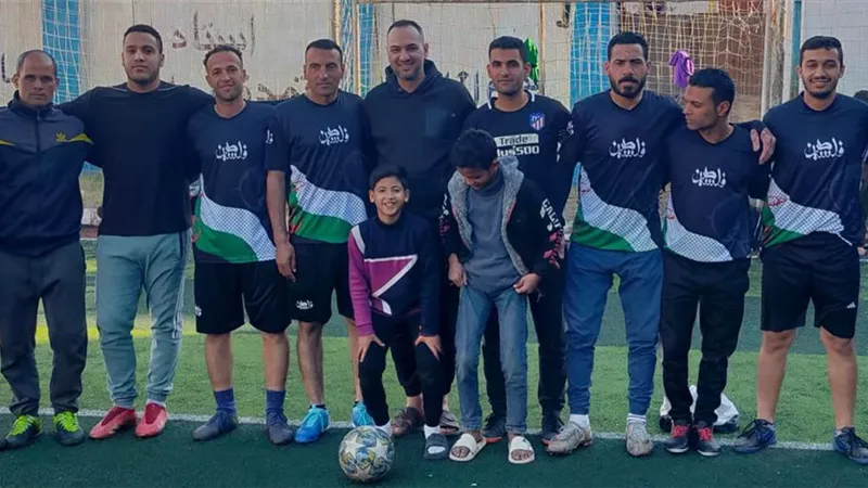 صعود المجازر والنجوم لربع نهائى دورة بتمدة الرمضانية