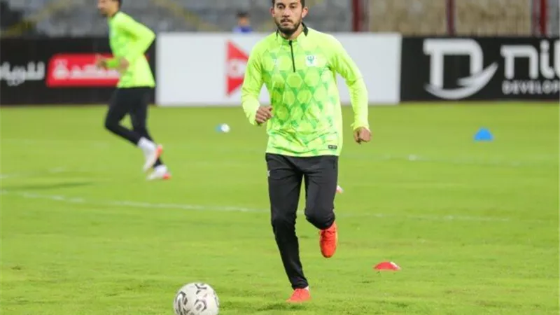 المصري يعلن نجاح جراحة الرباط الصليبي لأحمد أيمن منصور