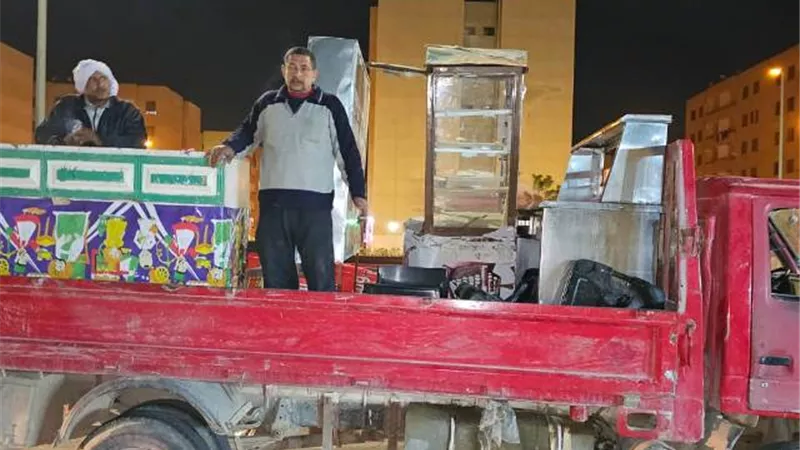 رضوان: جهاز بدر يزيل دور سكنى ويشن حملة على الإشغالات ليلاً.. صور